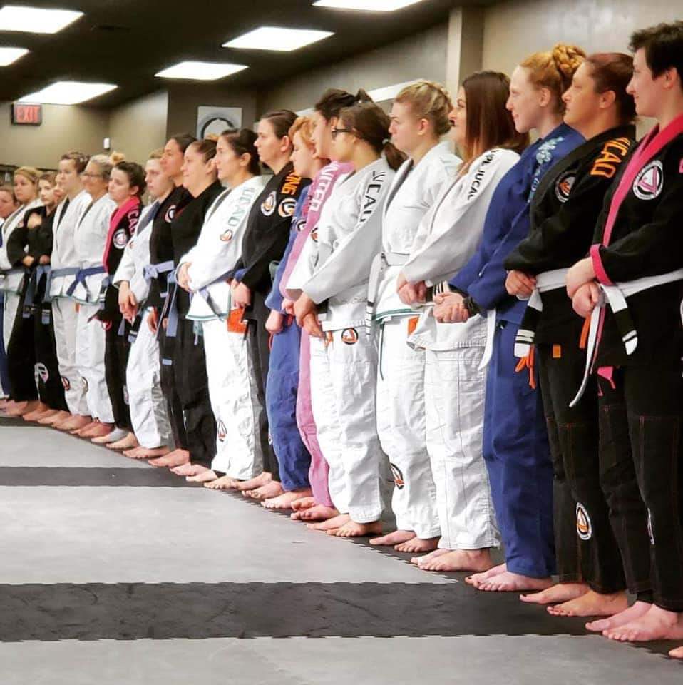 Brazilian Jiu Jitsu training at Gracie United