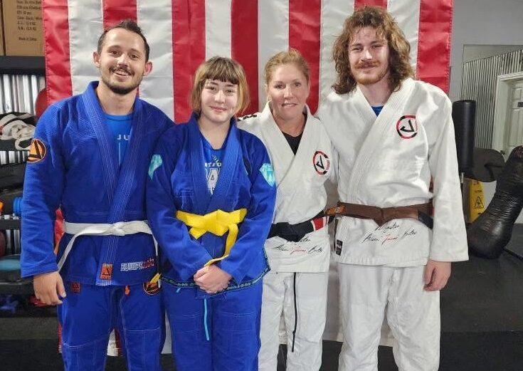 Brazilian Jiu Jitsu training at Gracie United Hammond